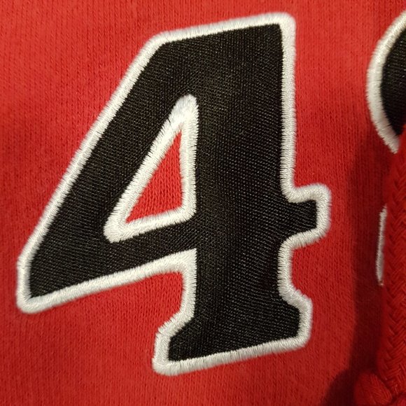 NFL Reebok Hoodie San Francisco 49ers Youth Small US S Unisex 49ers Hoodie Red - Picture 13 of 16